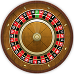 European Roulette wheel