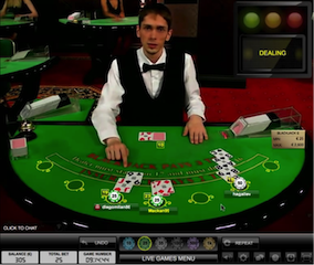 live dealer blackjack online