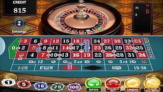 what is the small roulette wheel layout